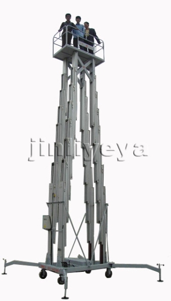 南京四桅柱铝合金高空作业平台